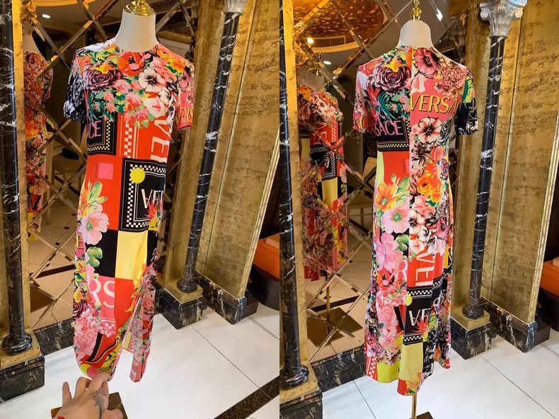 Versace Versace Two-piece dress dress Size M / US 6-8 / IT 42-44 - 7 Thumbnail