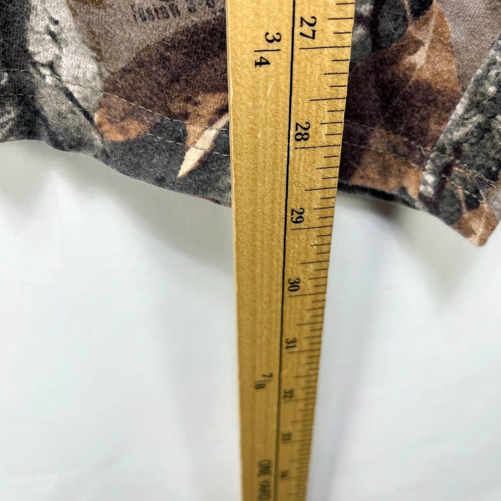 Realtree VINTAGE Realtree Camo Long Sleeve Shirt 2XL Mens Camouflage Knit Cotton 90s Pockets Logo Regular Crew Neck Shirts Size US XXL / EU 58 / 5 - 6 Thumbnail