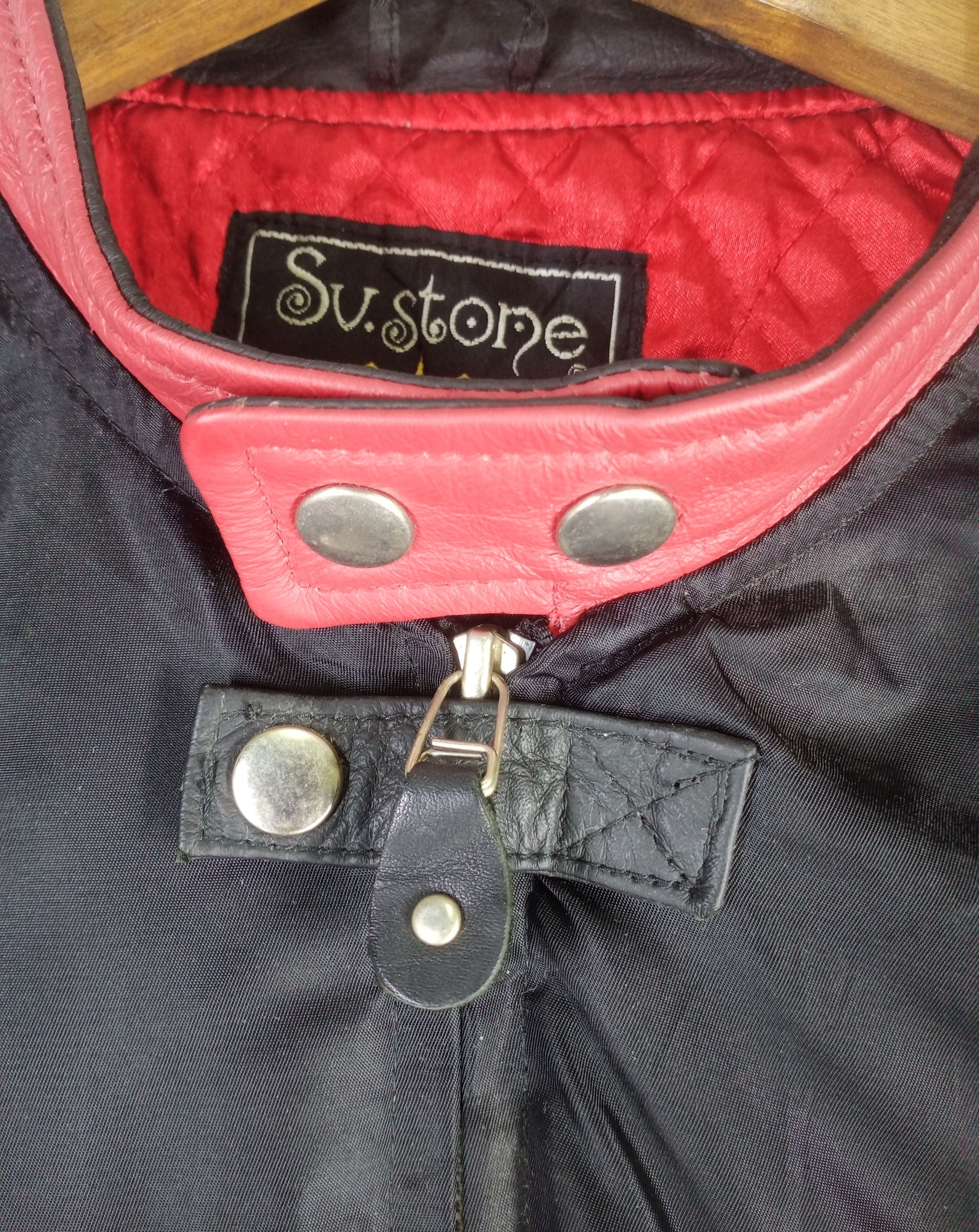 The Silver Stone Rare Vintage 90s Silver Stone Genuine Leather Riding Jacket Size US M / EU 48-50 / 2 - 8 Thumbnail