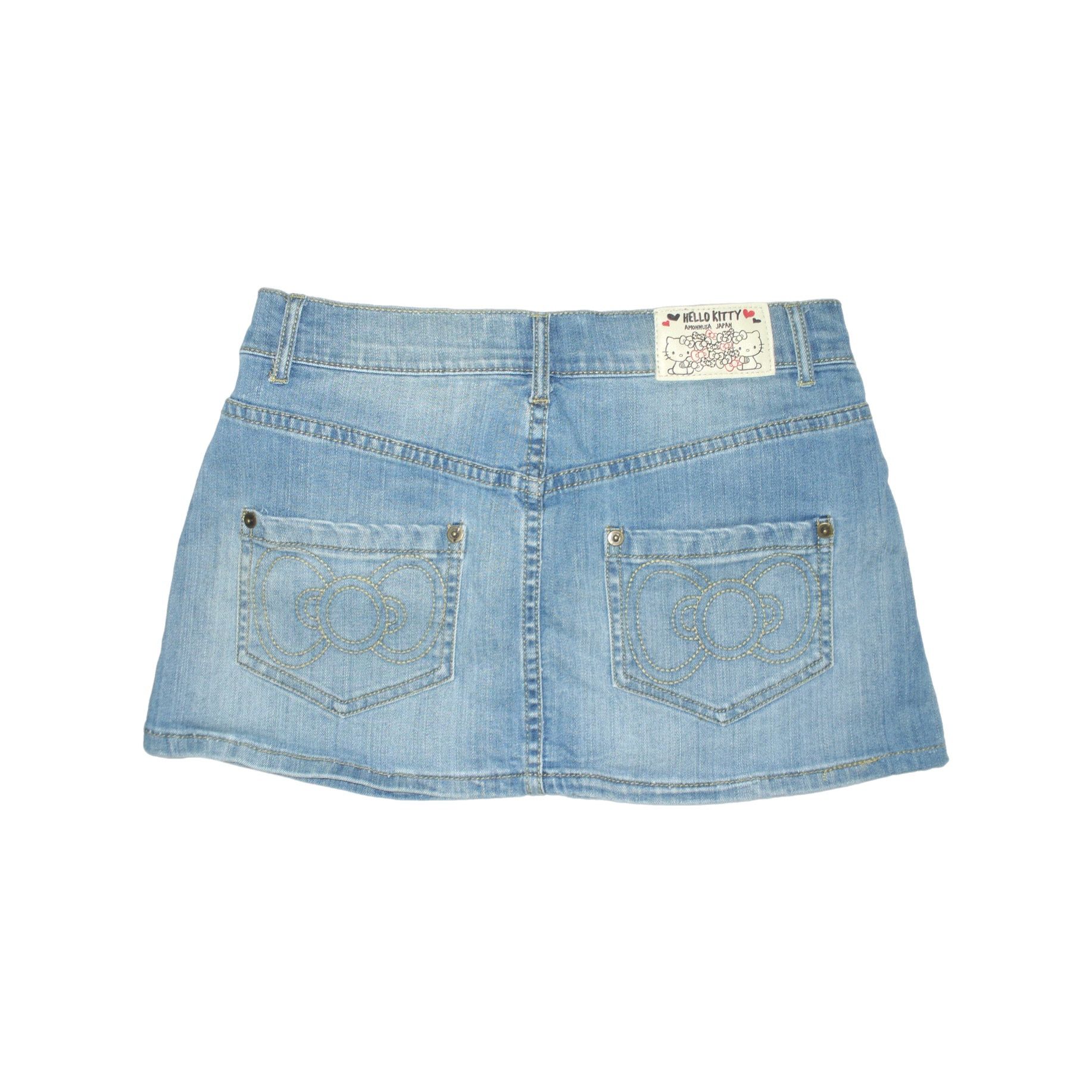 Other Hello Kitty denim mini skirt Size 26" / US 2 / IT 38 - 6 Thumbnail