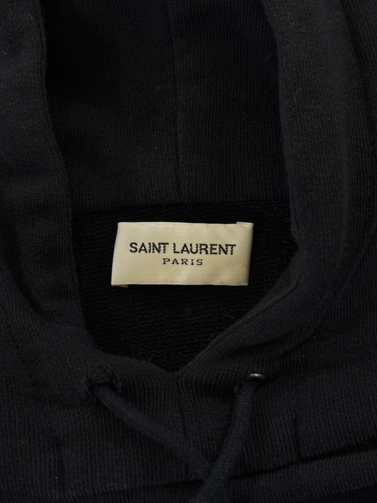 Saint Laurent Paris Saint Laurent Logo Hoodie Size US L / EU 52-54 / 3 - 4 Thumbnail
