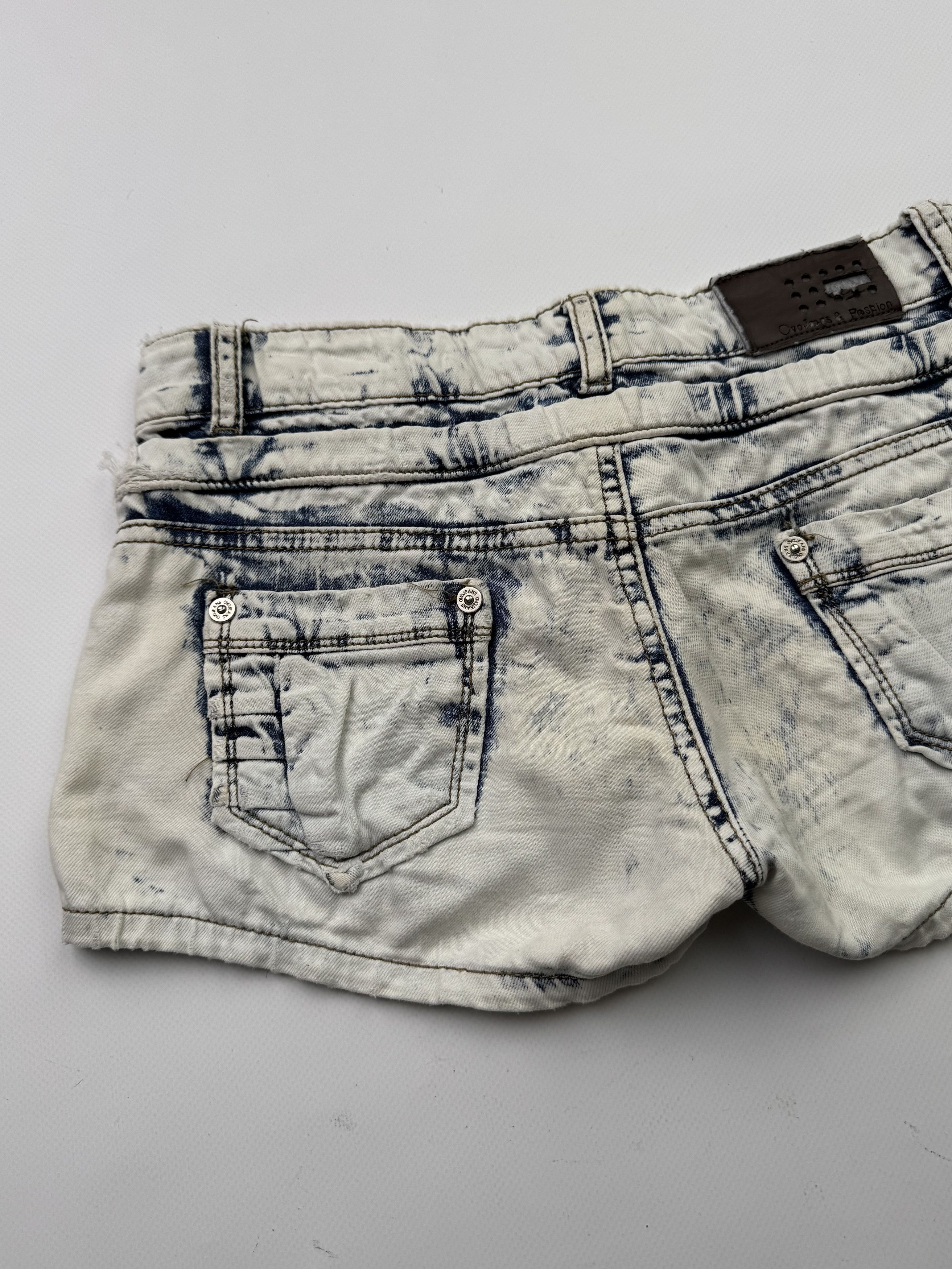 Vintage Vintage Distressed Mini Shorts B522(V339)E2 Size 27" / US 4 / IT 40 - 10 Thumbnail