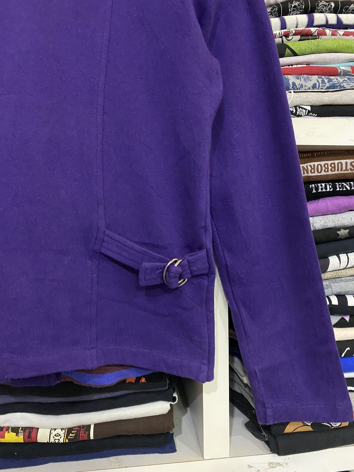 Designer × Issey Miyake × agnes b. Agnes B. Issey miyake Paris Womens Jacket Size S / US 4 / IT 40 - 15 Thumbnail