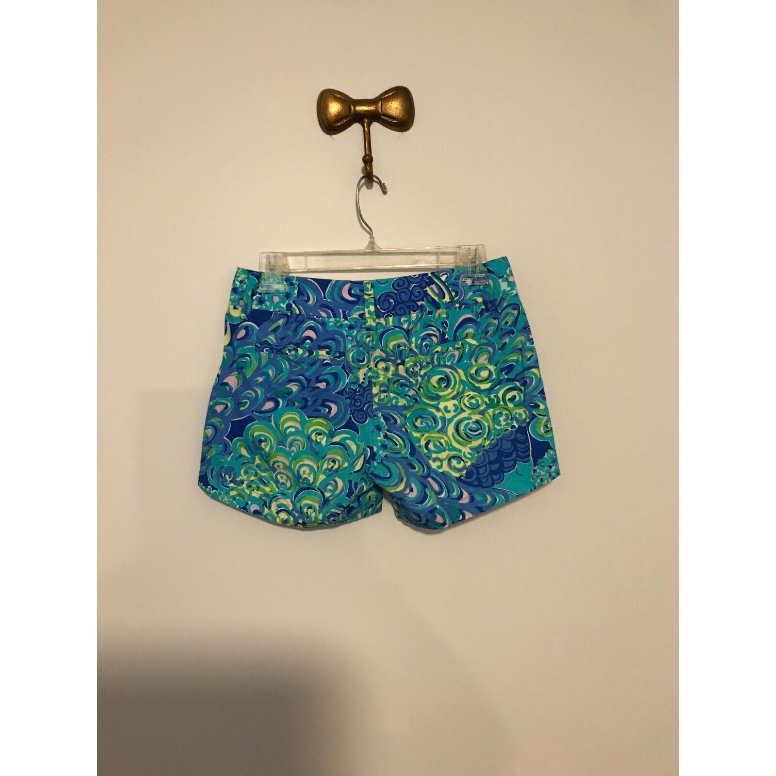 Lilly Pulitzer Lilly Pulitzer Sea Blue Lilly’s Lagoon Callahan Shorts Size 24" / US 00 / IT 34 - 2 Thumbnail