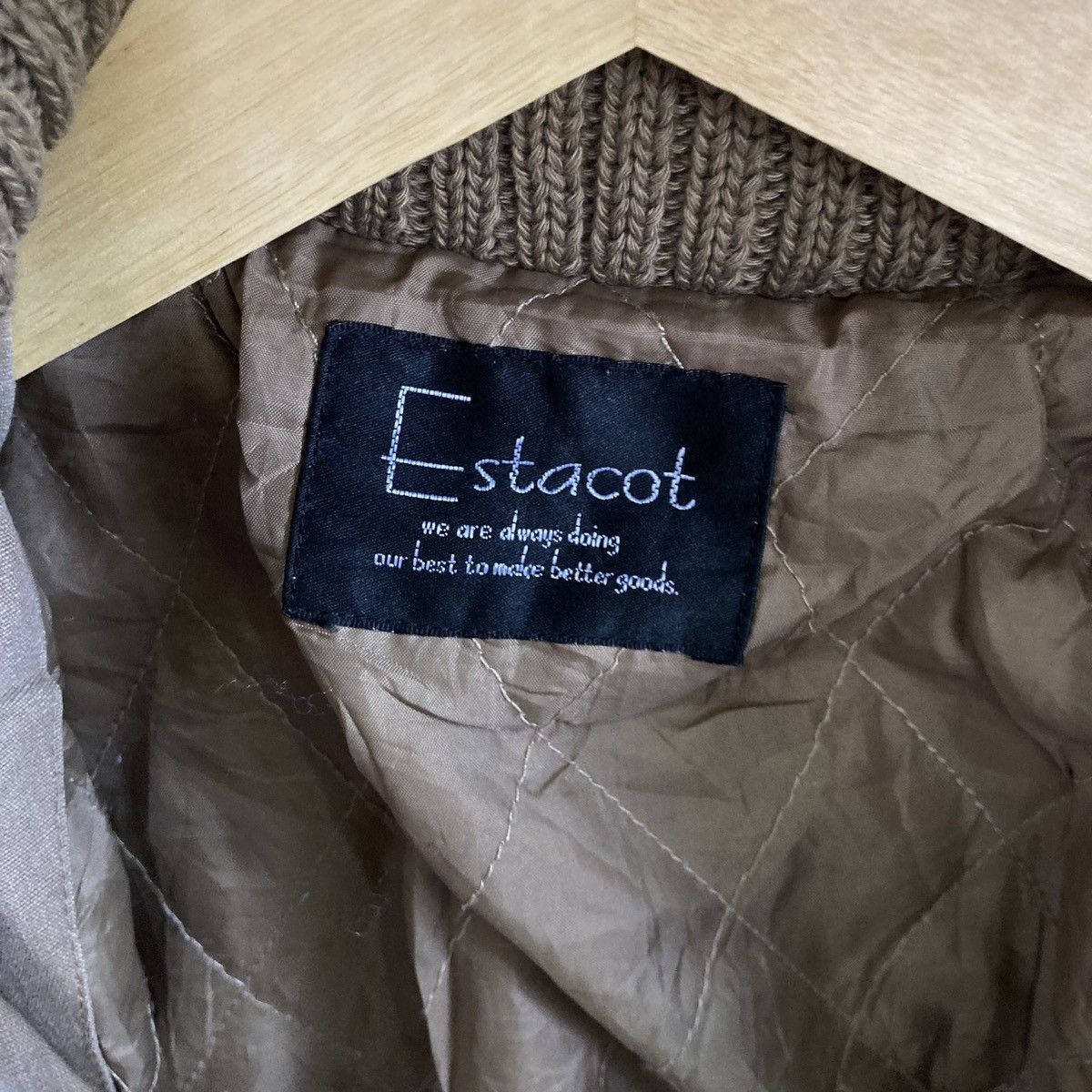 Le Grande Bleu (L.G.B.) ESTACOT - Bono Fur Boxy Bomber Jacket LGB Style Japanese Size US M / EU 48-50 / 2 - 11 Thumbnail