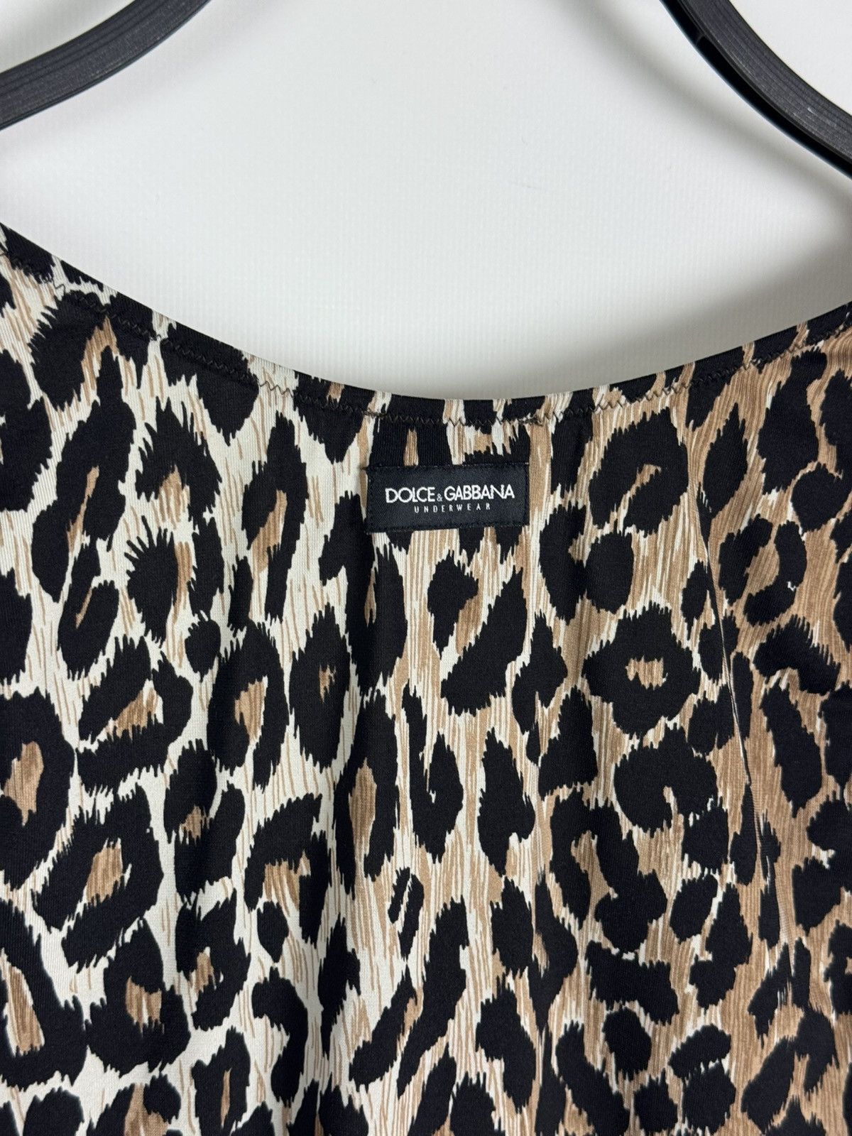 Dolce & Gabbana Dolce&Gabbana Underwear Leopard Sleeveless Size L / US 10 / IT 46 - 11 Thumbnail