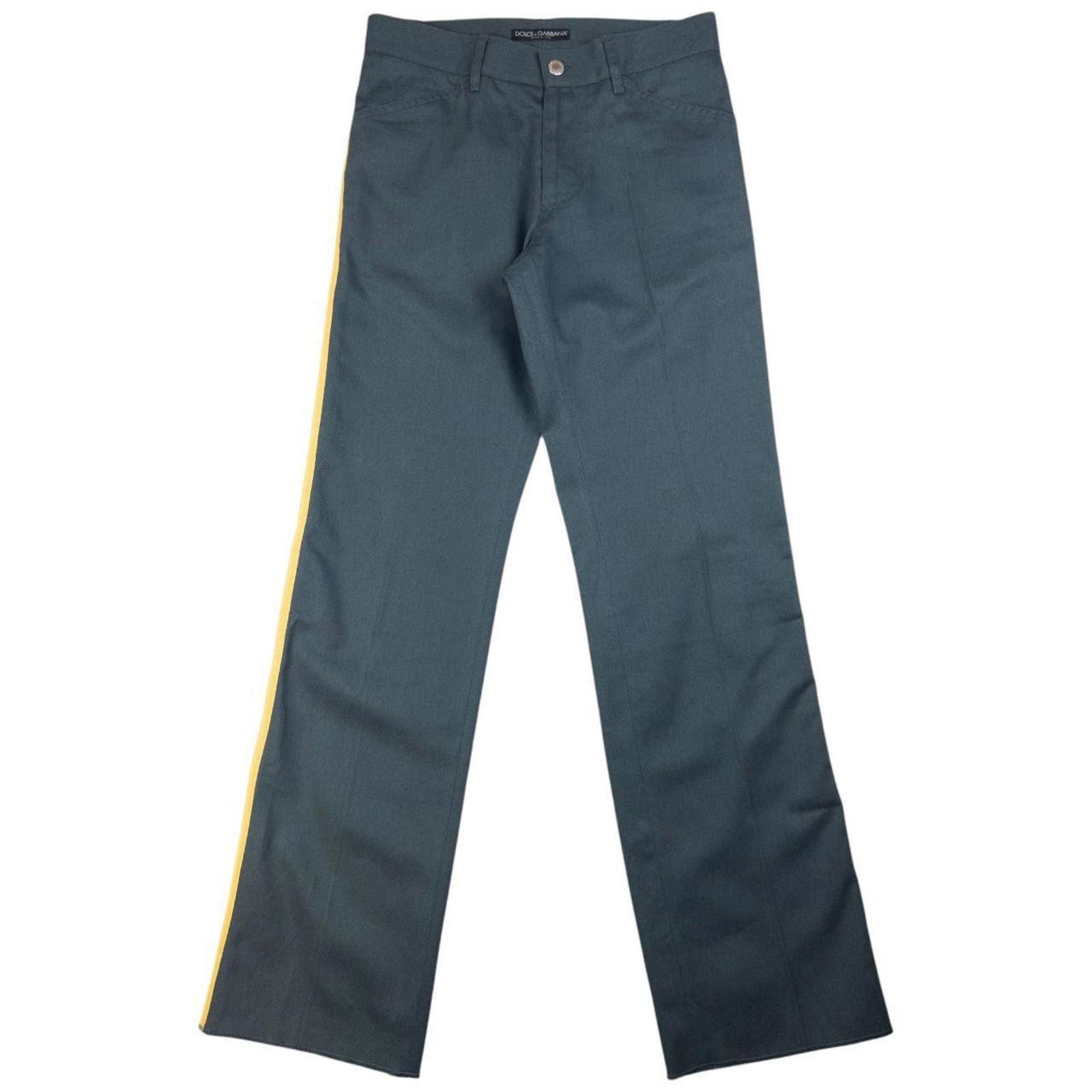 Dolce & Gabbana Vintage Dolce & Gabbana Striped Trousers Size W28 Size US 28 / EU 44 - 4 Thumbnail