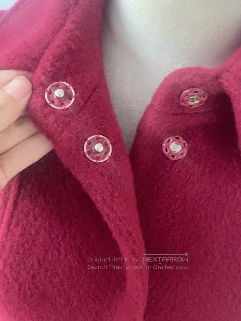 Valentino Valentino Plum-colored coat Size M / US 6-8 / IT 42-44 - 5 Thumbnail