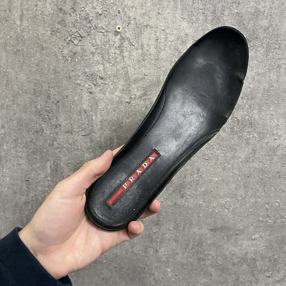 Prada Vintage Prada Shoes Trainers Slip On Sneakers Black Y2K Size US 5 / EU 37 - 12 Thumbnail