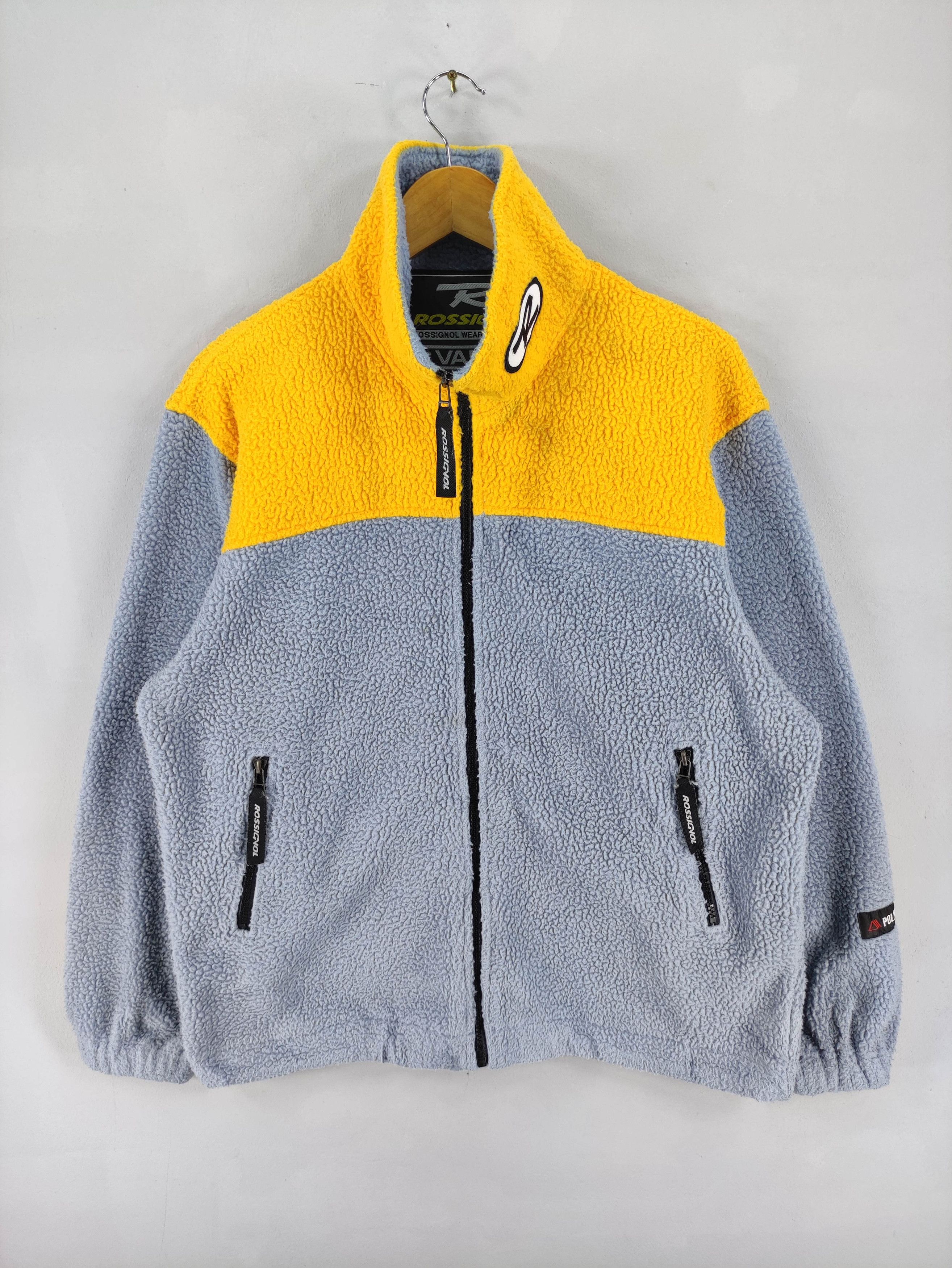 Polartec Vintage Rossignol Sherpa Ski Jacket Zipper Size US M / EU 48-50 / 2 - 1 Thumbnail