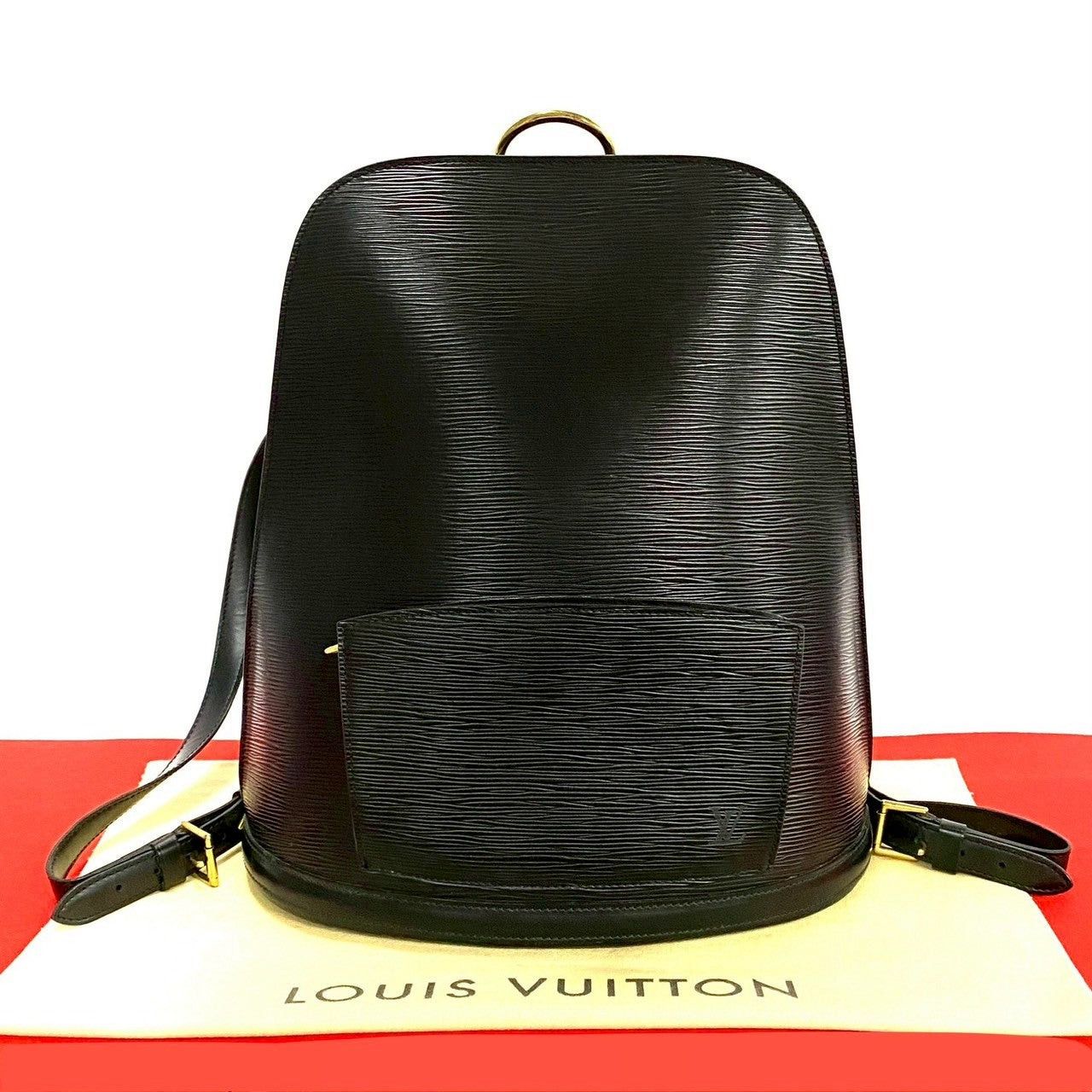 Louis Vuitton Louis Vuitton Backpack Black Leather Size ONE SIZE - 1 Thumbnail