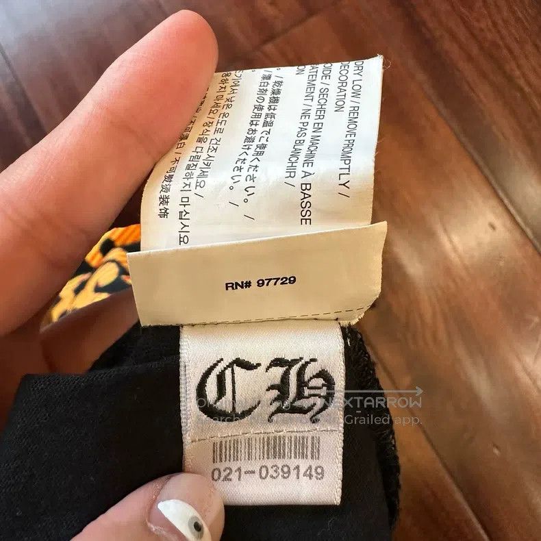 Chrome Hearts CHROME HEARTS Size M Orange sword tee Size US M / EU 48-50 / 2 - 6 Thumbnail