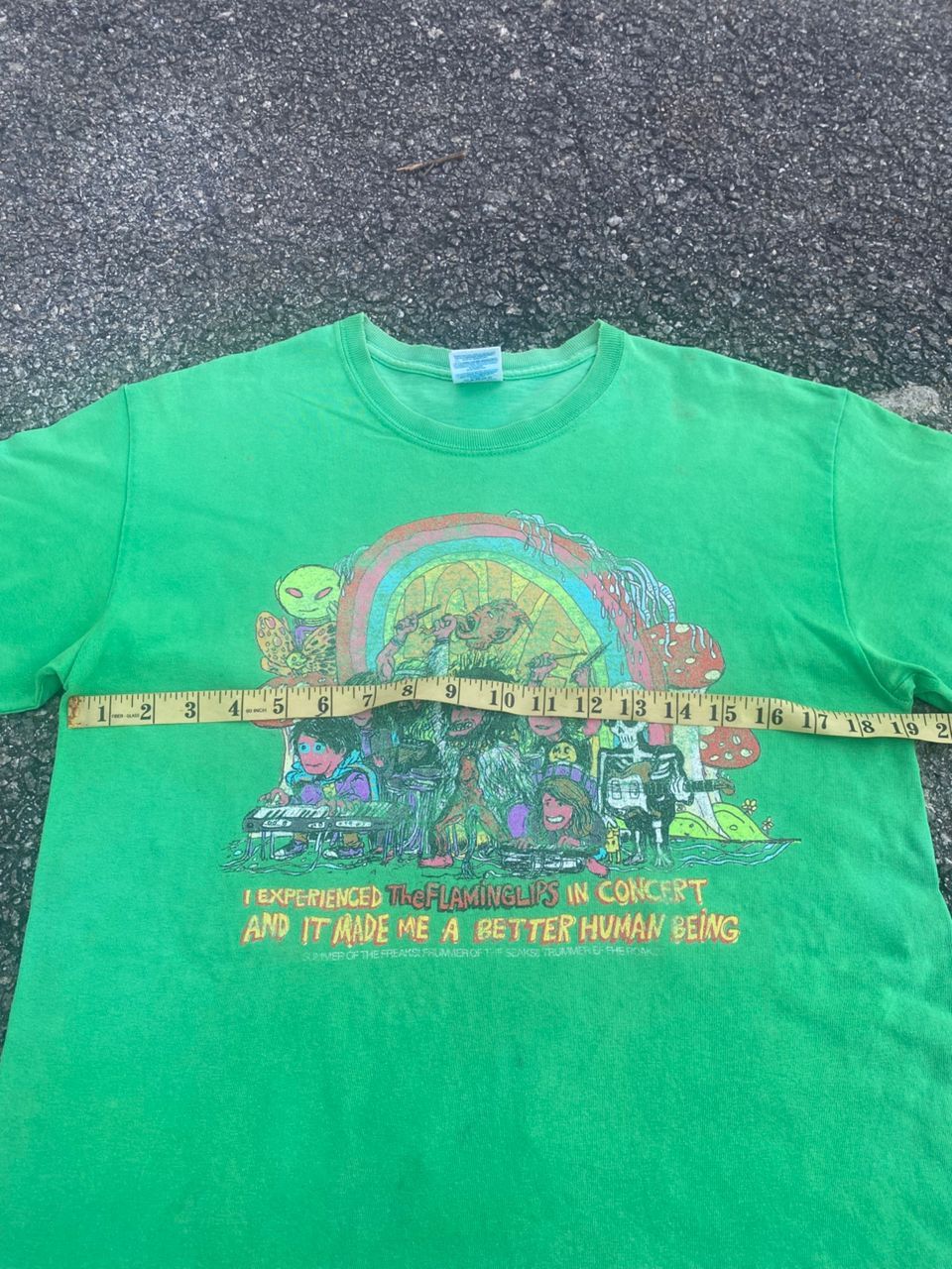 Band Tees Vintage The Flaming lips In Concert Grunge Band Tshirt Size US M / EU 48-50 / 2 - 4 Thumbnail