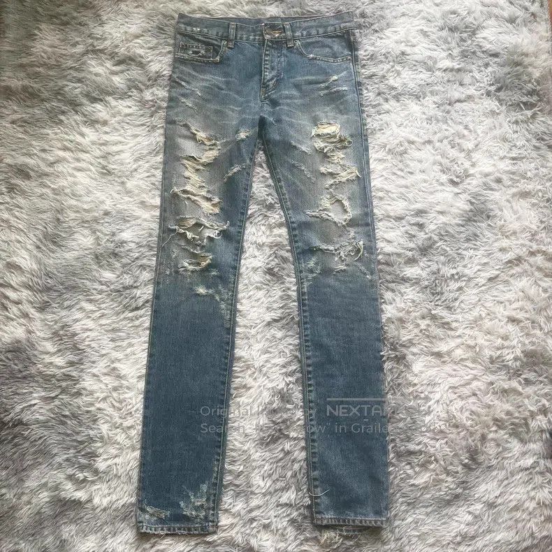 Saint Laurent Paris Saint Laurent Paris Jeans Size US 28 / EU 44 - 1 Thumbnail