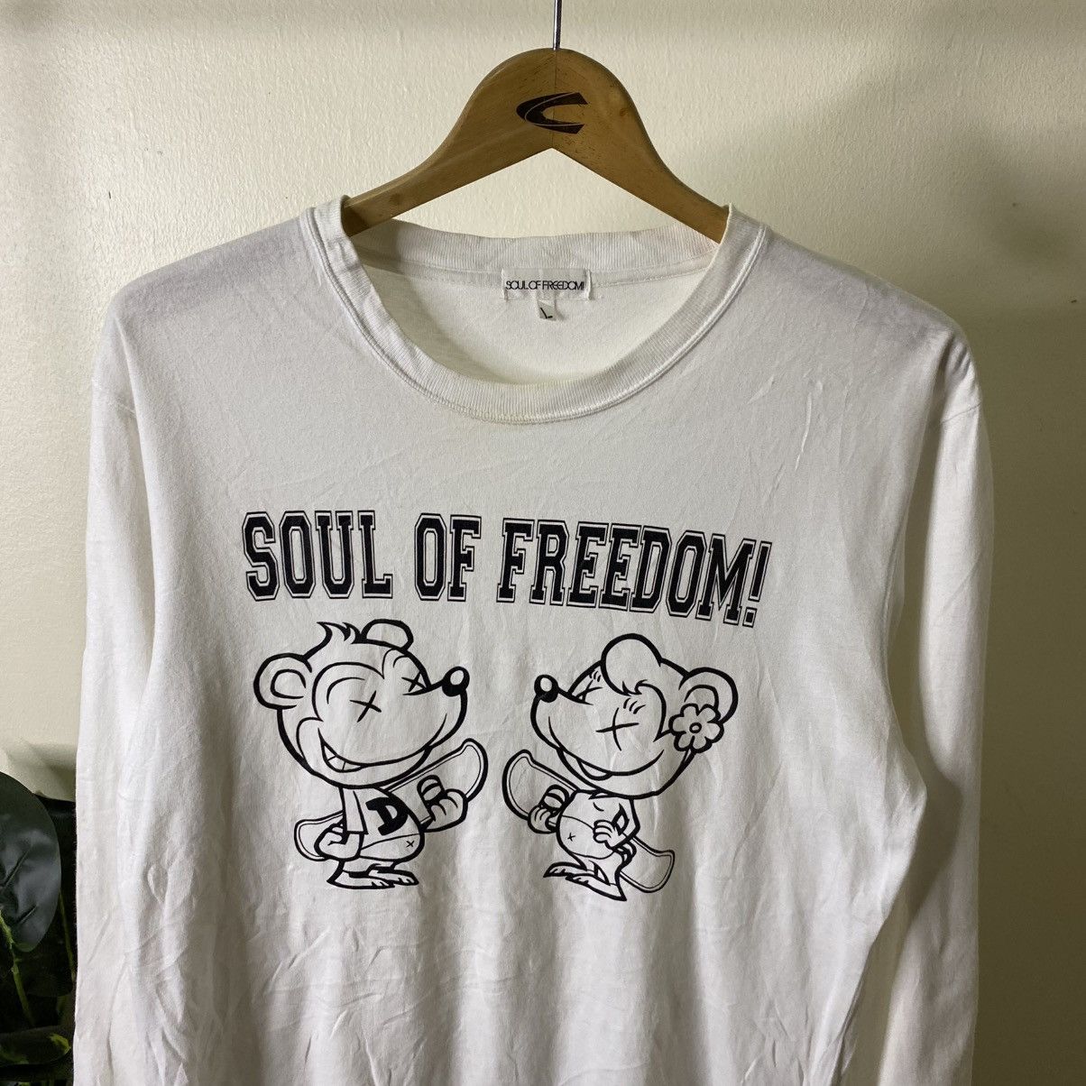 Japanese Brand Soul Of Freedom Japanese Streetwear Brand Skater T Shirt Size US M / EU 48-50 / 2 - 2 Thumbnail