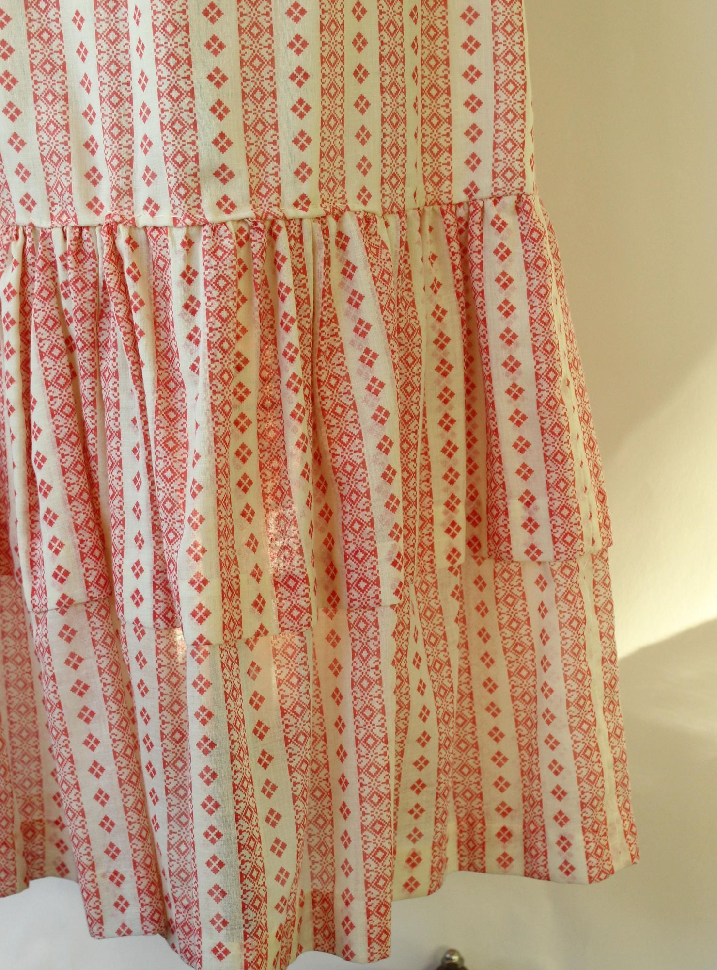 Neiman Marcus Vintage 1960s 1970s Skirt and Blouse, Neiman-Marcus Orange a Size L / US 10 / IT 46 - 3 Thumbnail