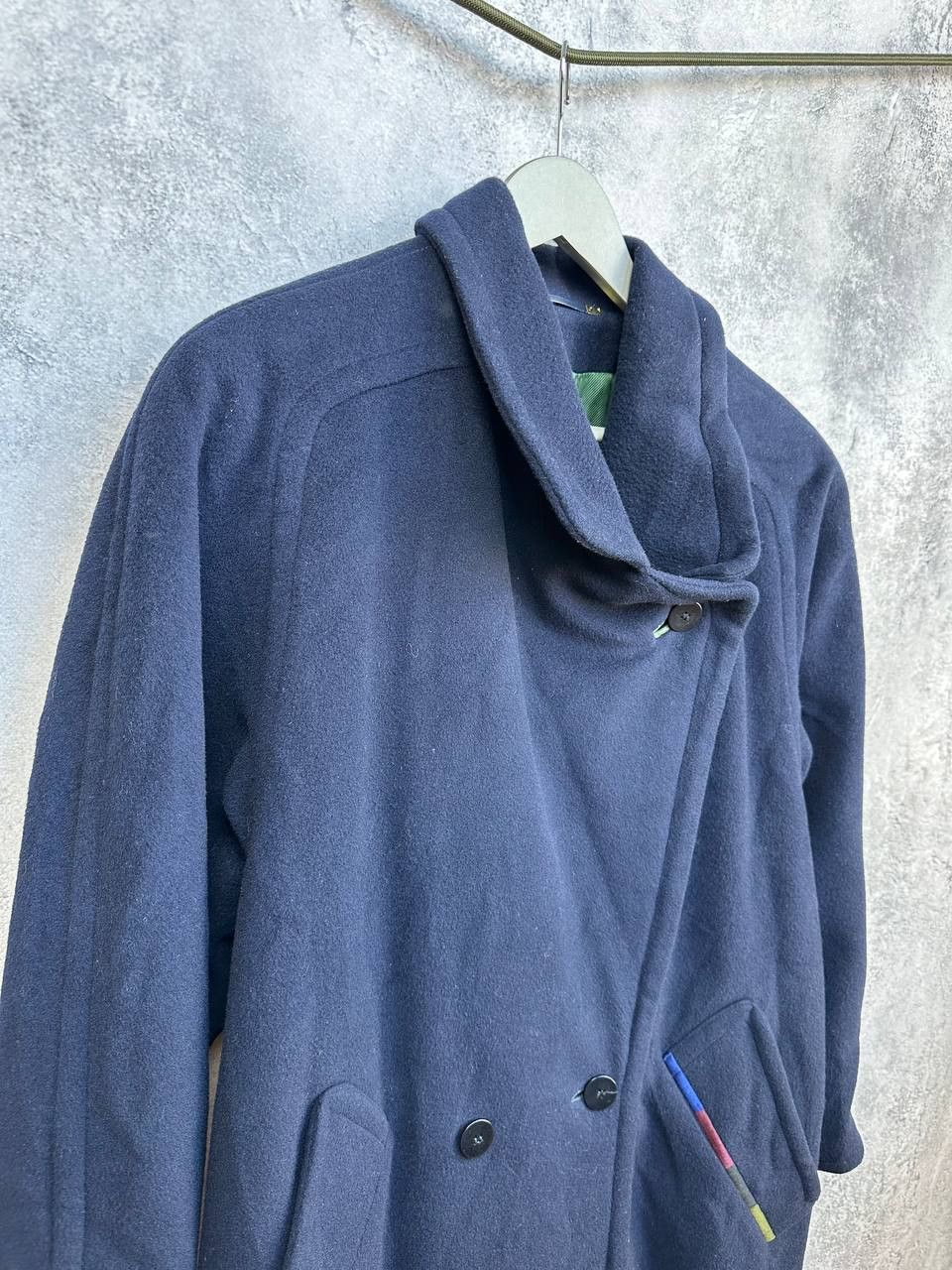 Schneiders Schneiders Salzburg Wool Coat Navy Austria Double Breasted Size M / US 6-8 / IT 42-44 - 4 Thumbnail
