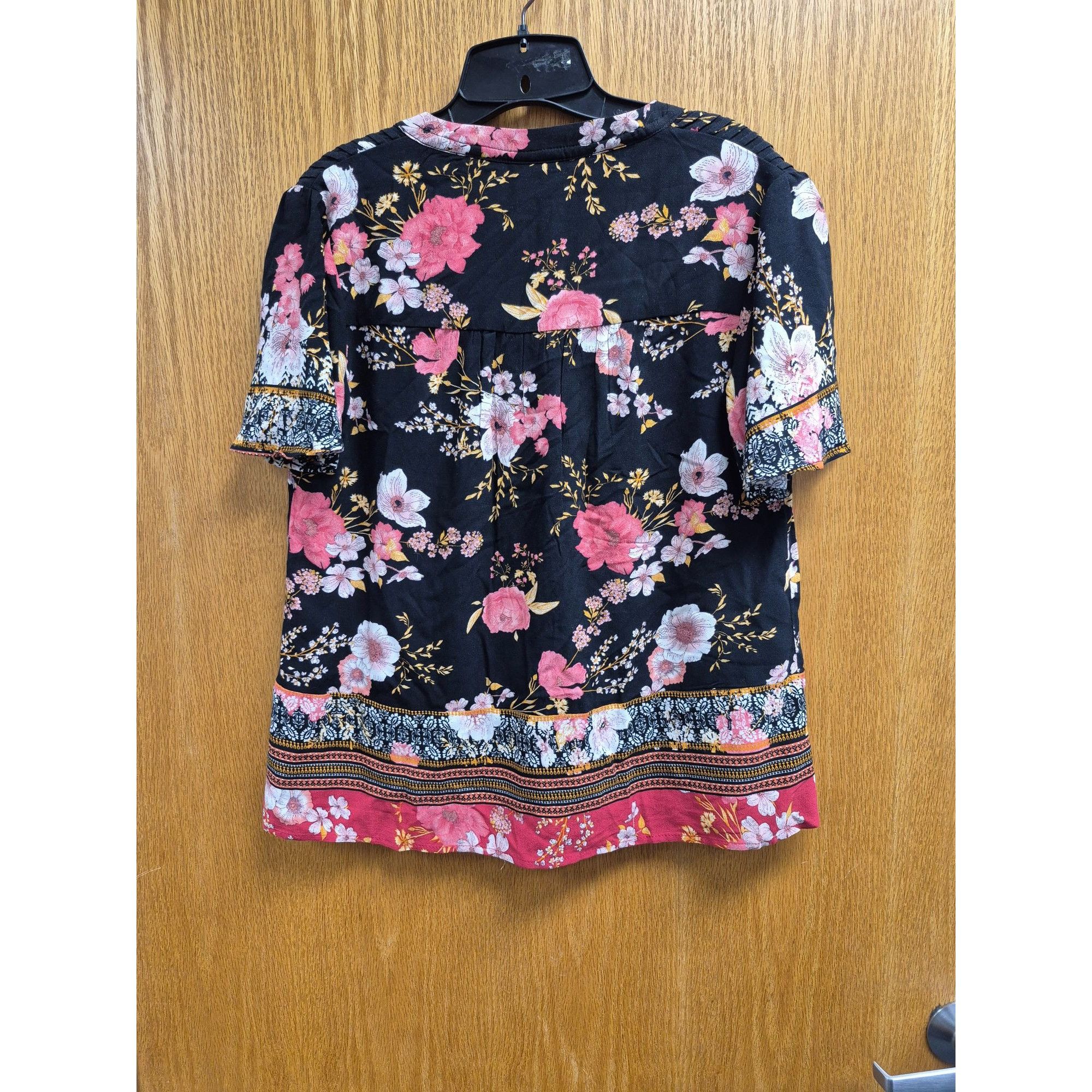 Other Knox Rose Size Small Button Down Floral Shirt Size S / US 4 / IT 40 - 3 Thumbnail