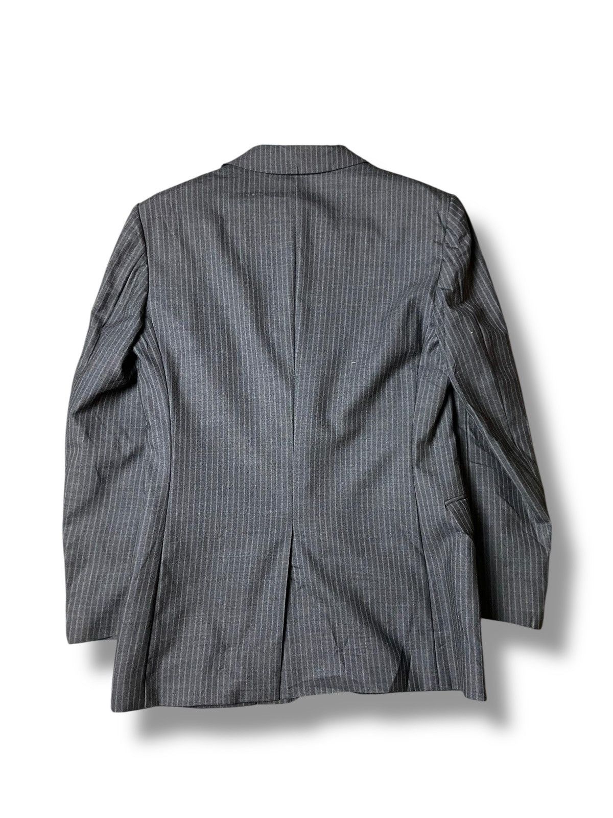 Calvin Klein × Designer × Vintage CK Calvin Klein Stripes Light Coat (121) Size US XXS / EU 40 - 2 Thumbnail