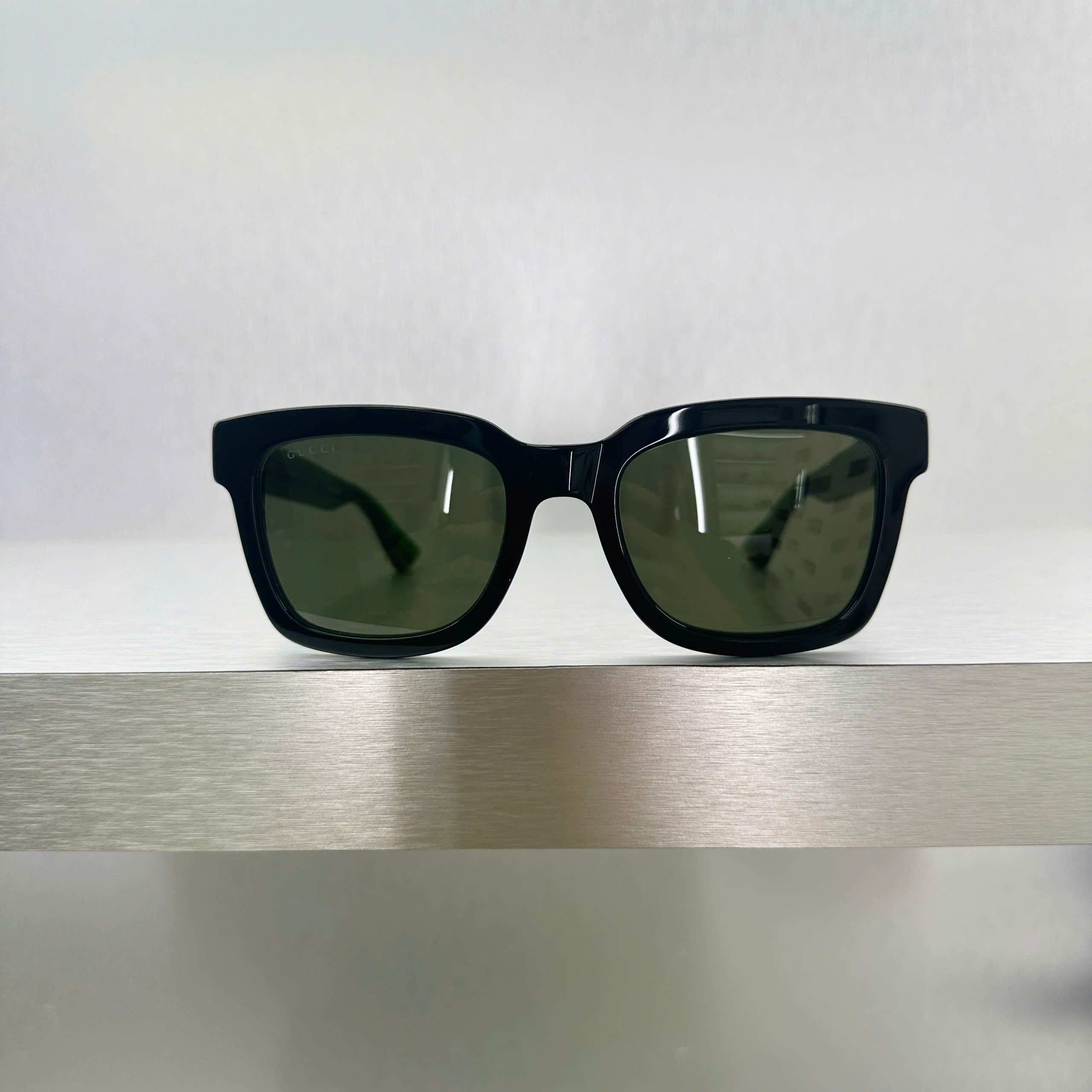 Gucci GUCCI GG0001SN 002 Sunglasses BLACK Size ONE SIZE - 5 Thumbnail
