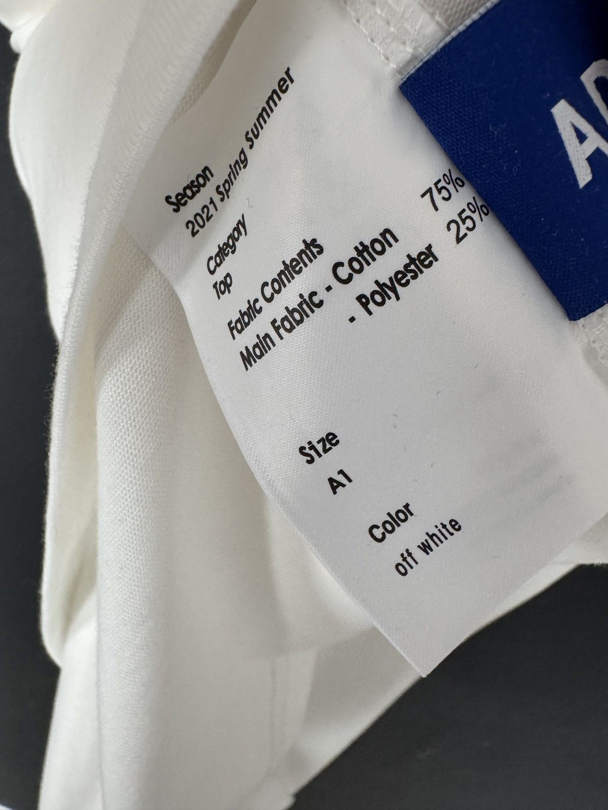 Ader Error Ader Error T-Shirt Big Logo S/S21 Size US M / EU 48-50 / 2 - 10 Thumbnail