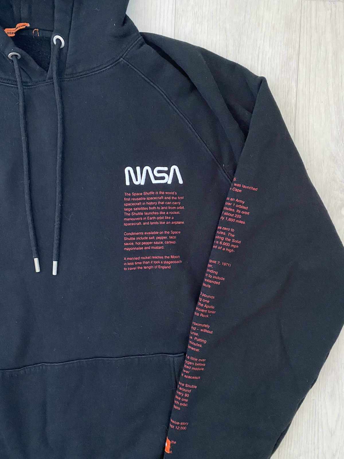 Heron Preston Heron Preston NASA logo hoodie oversize Size US M / EU 48-50 / 2 - 2 Thumbnail