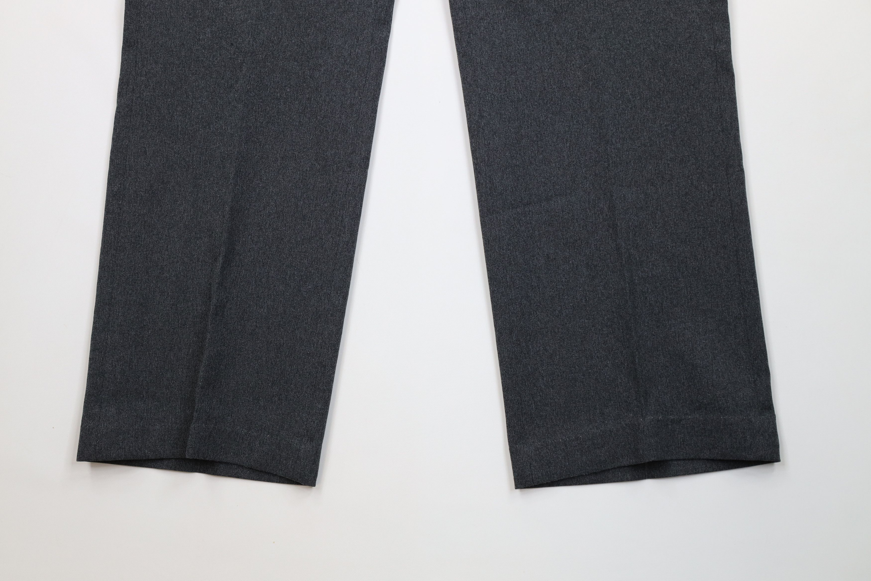 Levi's Vintage 70s Levis Wide Leg Bell Bottoms Chino Pants Gray USA Size US 38 / EU 54 - 4 Thumbnail
