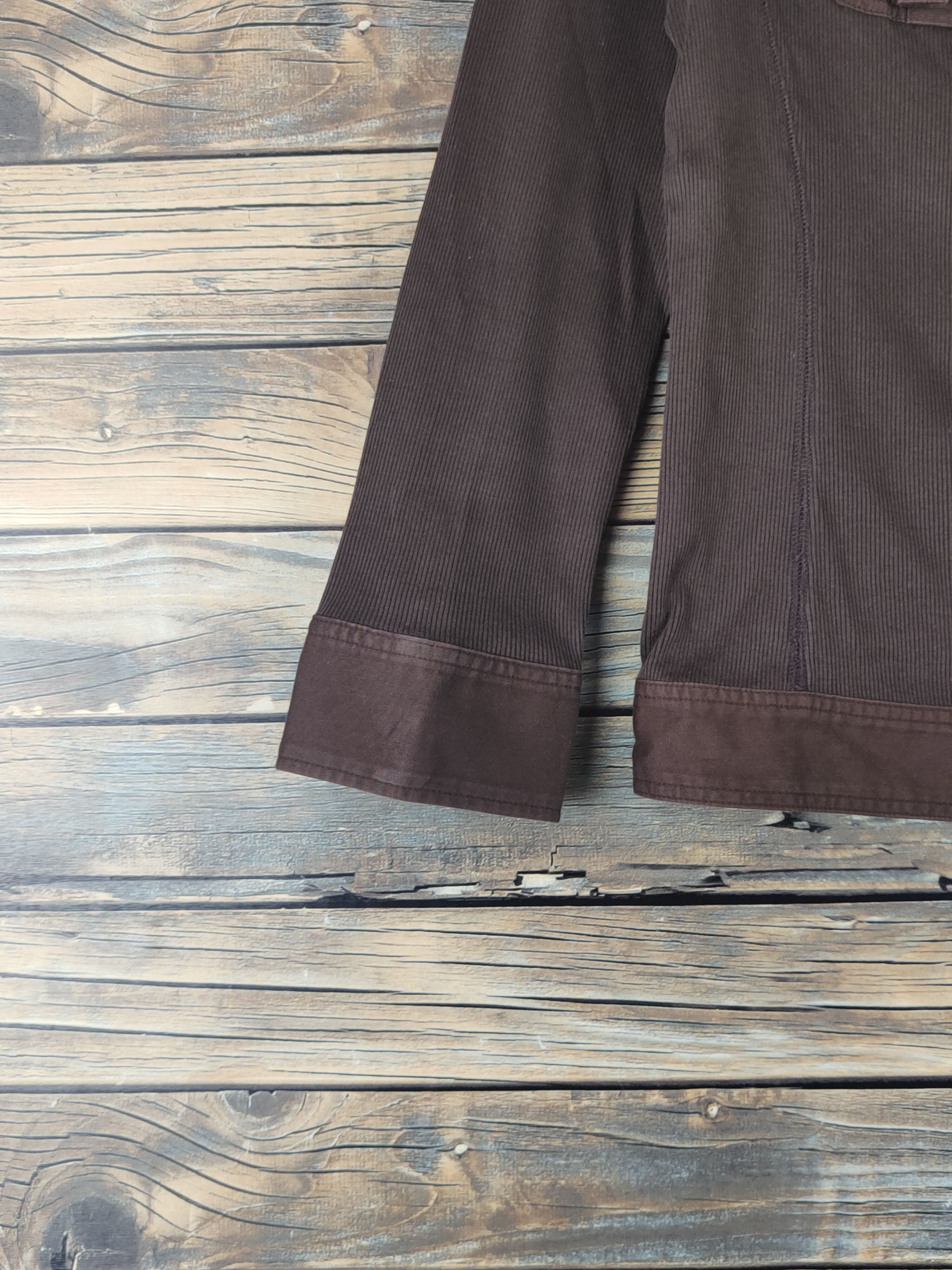 Burberry DL Burberry Brown Button Ups #1679 Size XS / US 0-2 / IT 36-38 - 4 Thumbnail