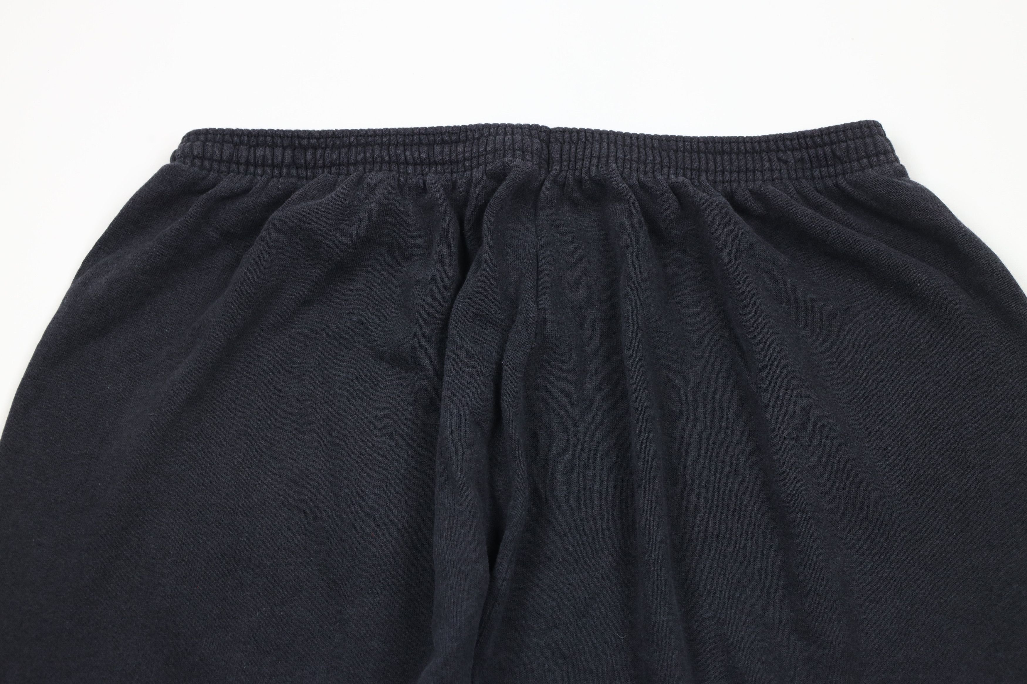 Vintage Vintage 90s Streetwear Blank Sweatpants Joggers Black USA Size 32" / US 10 / IT 46 - 11 Thumbnail