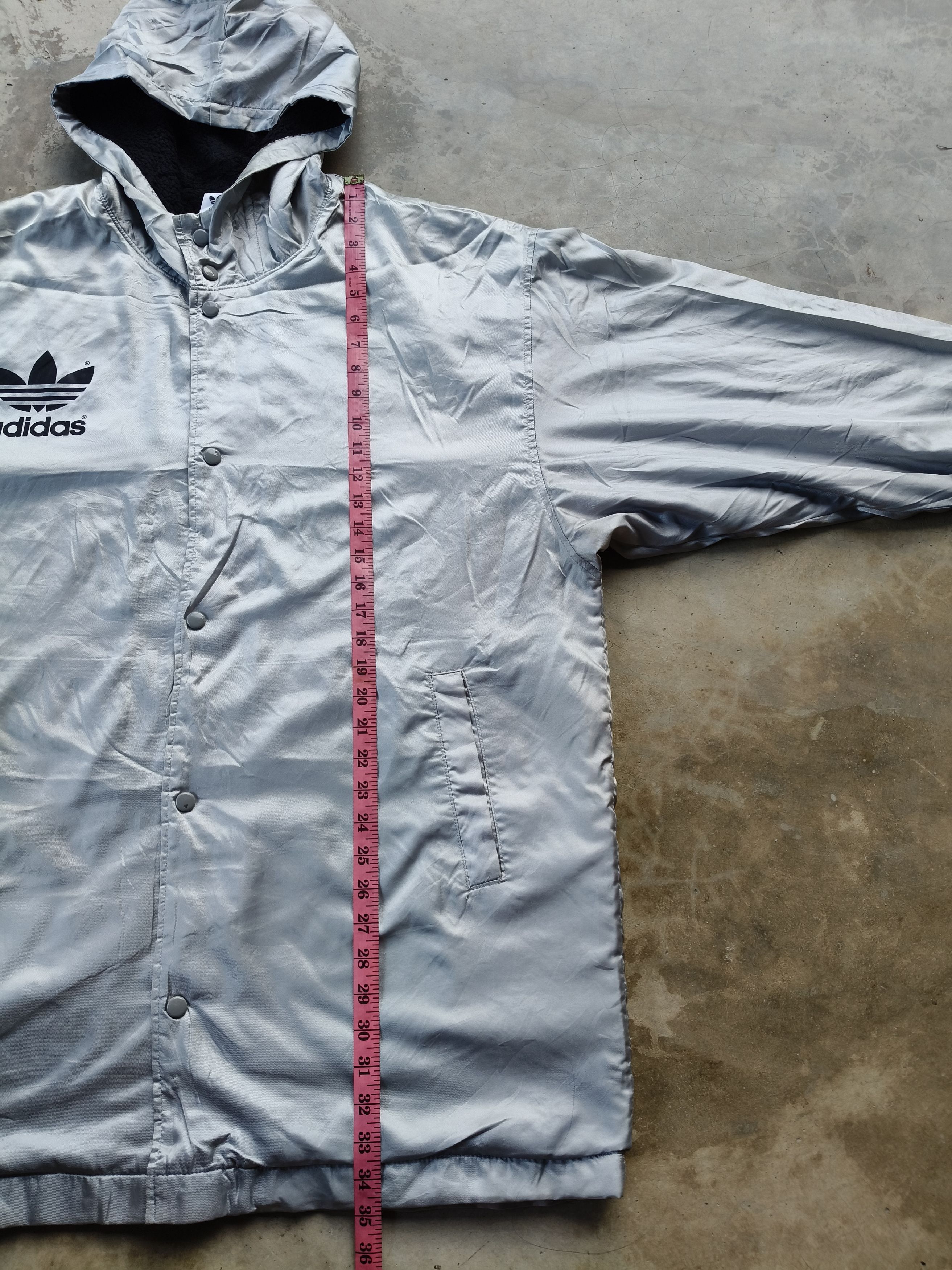 Adidas Vintage Adidas Parka Sherpa Jacket Size US L / EU 52-54 / 3 - 15 Thumbnail