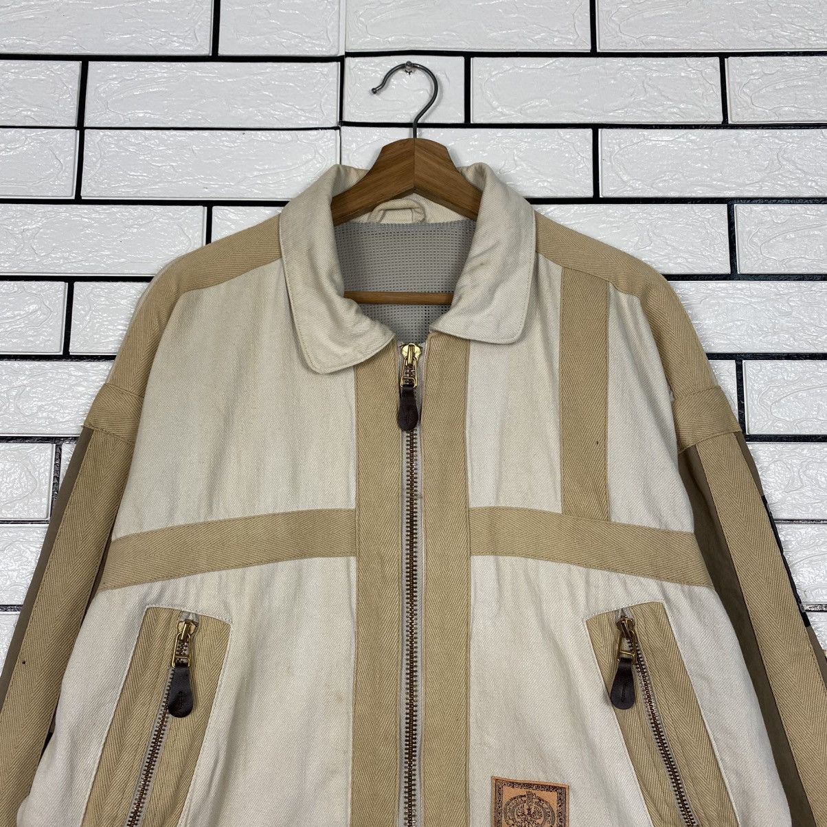 Hysteric Glamour 📌Cropped Zipper Denim Chore Jacket Farnese Big Logo Size US L / EU 52-54 / 3 - 5 Thumbnail