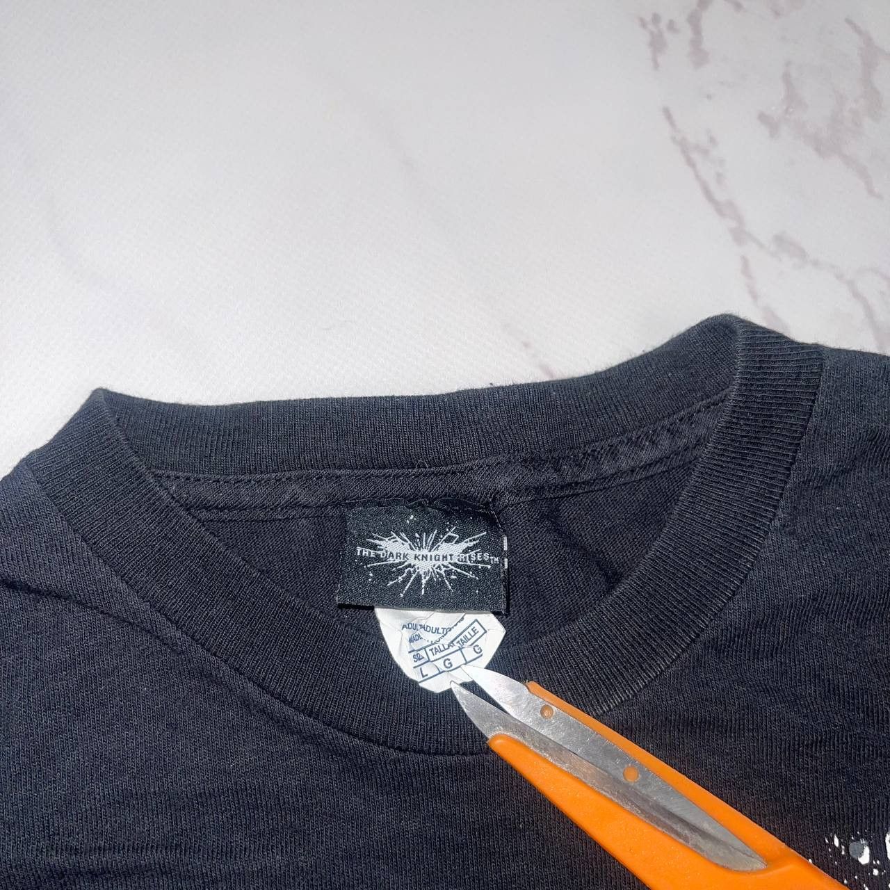 Vintage Vintage Batman THE DARK KNIGHT RISES Movie Black SZL T-Shirt Size US L / EU 52-54 / 3 - 7 Thumbnail