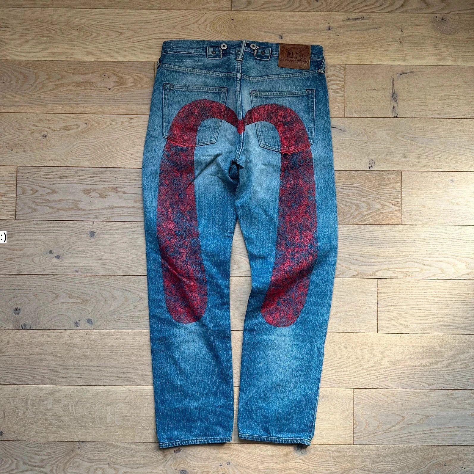 Evisu Jeans Evisu Daicock Lot 2000 Red Size US 30 / EU 46 - 1 Thumbnail