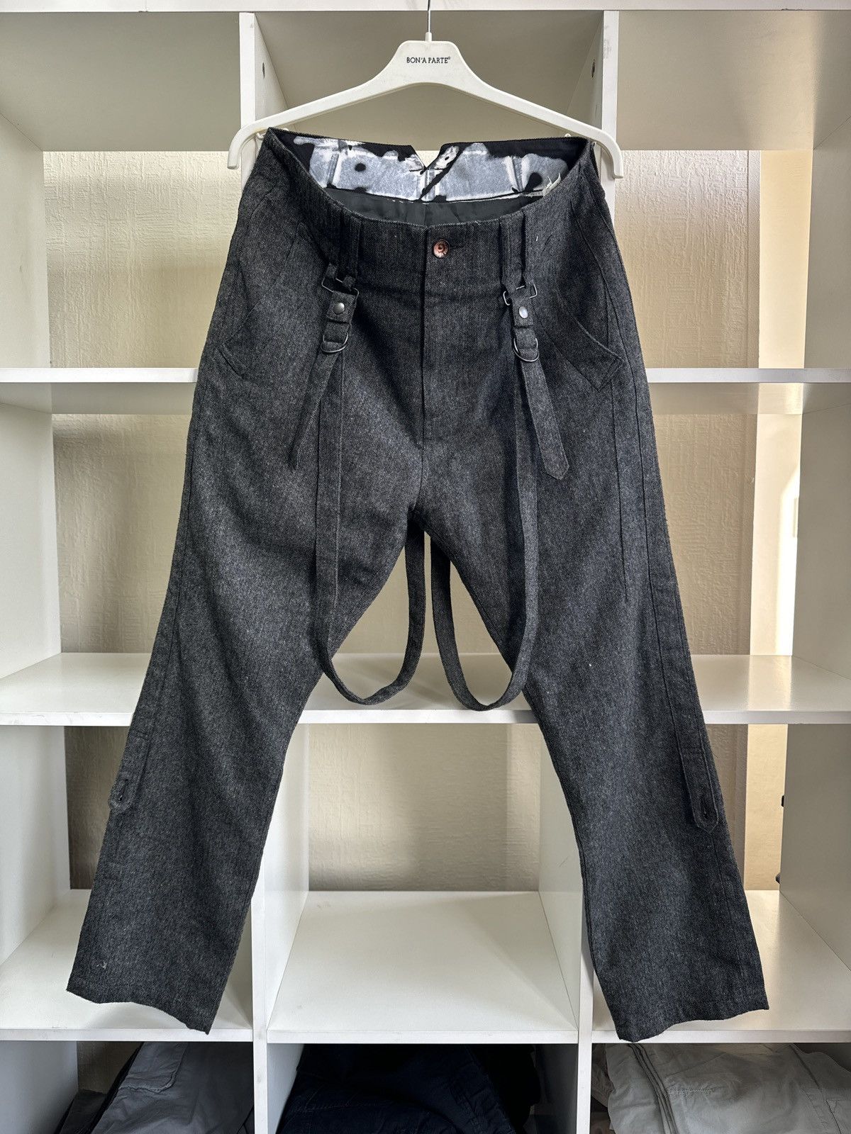 20471120 × PPFM PPFM Suspender Bondage Pants Size US 31 - 1 Thumbnail