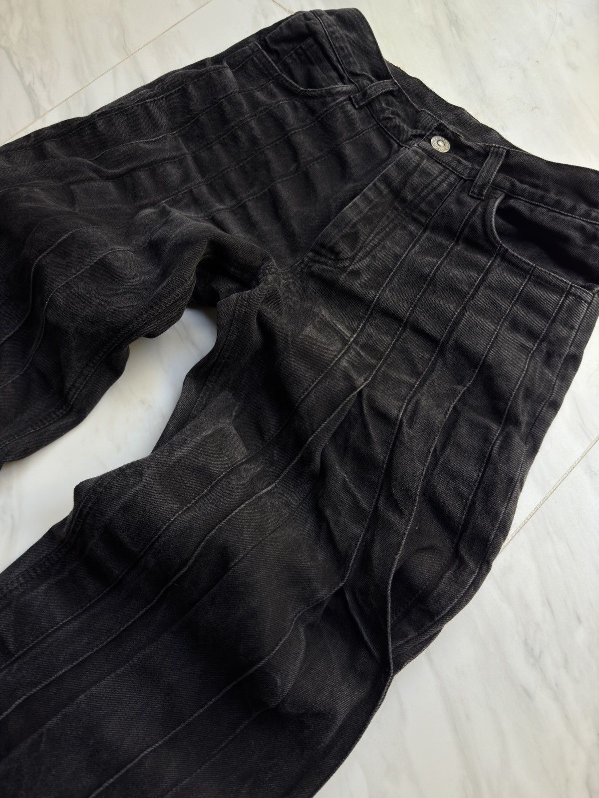 Paradoxe Paris Paradoxe Paris Balloon Denim Black Size US 30 / EU 46 - 3 Thumbnail