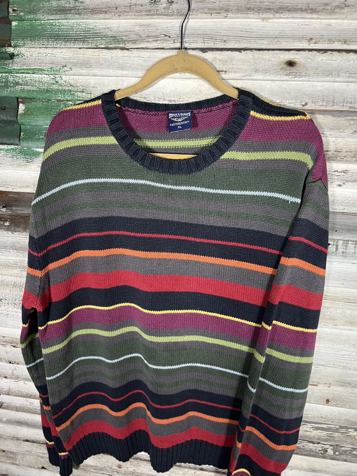 Vintage Vintage Striped Sweater Size US XL / EU 56 / 4 - 3 Thumbnail