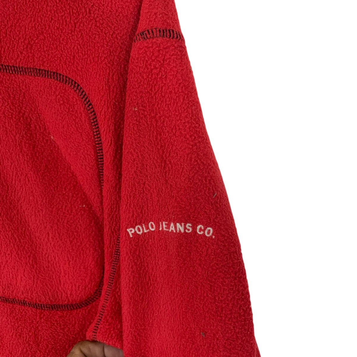 Polo Ralph Lauren × Vintage Vintage Polo Jeans Ralph Lauren Fleece Sweater Size US M / EU 48-50 / 2 - 6 Thumbnail