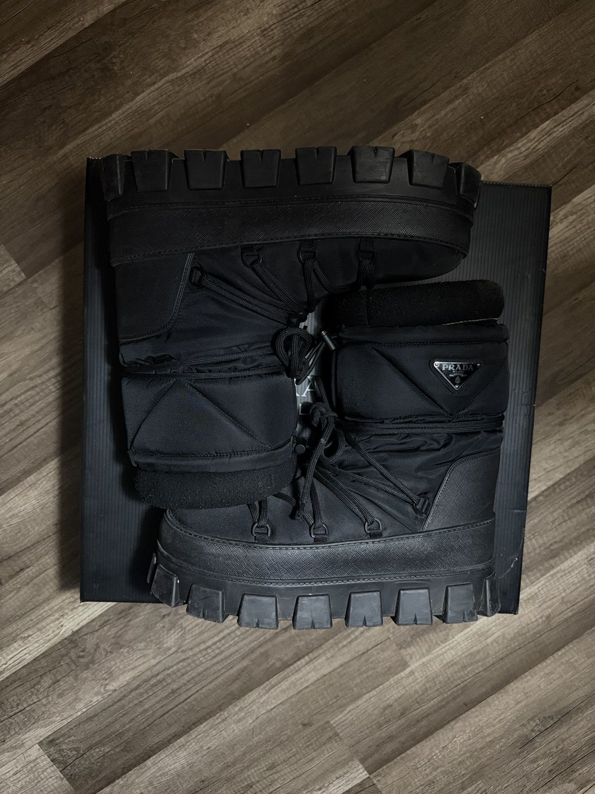 Prada Prada Recycled Nylon Snow Boots Size US 9 / EU 42 - 5 Thumbnail