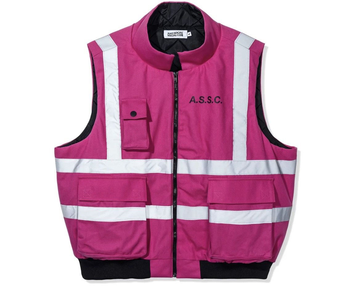 Anti Social Social Club Anti Social Social Club Hi-Vis Work Vest Size US L / EU 52-54 / 3 - 1 Thumbnail