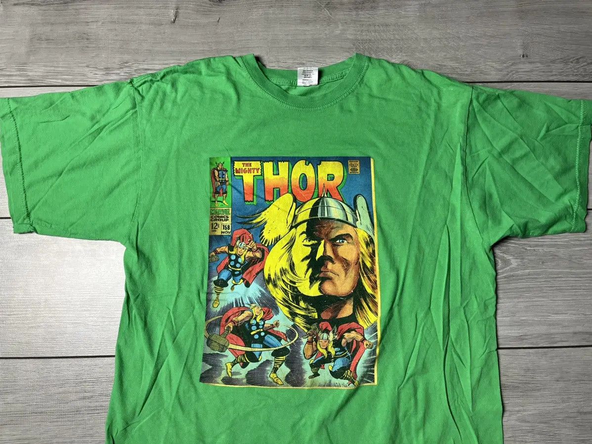 Band Tees Marvel Comics group Thor Tshirt size XLarge Size US XL / EU 56 / 4 - 3 Thumbnail