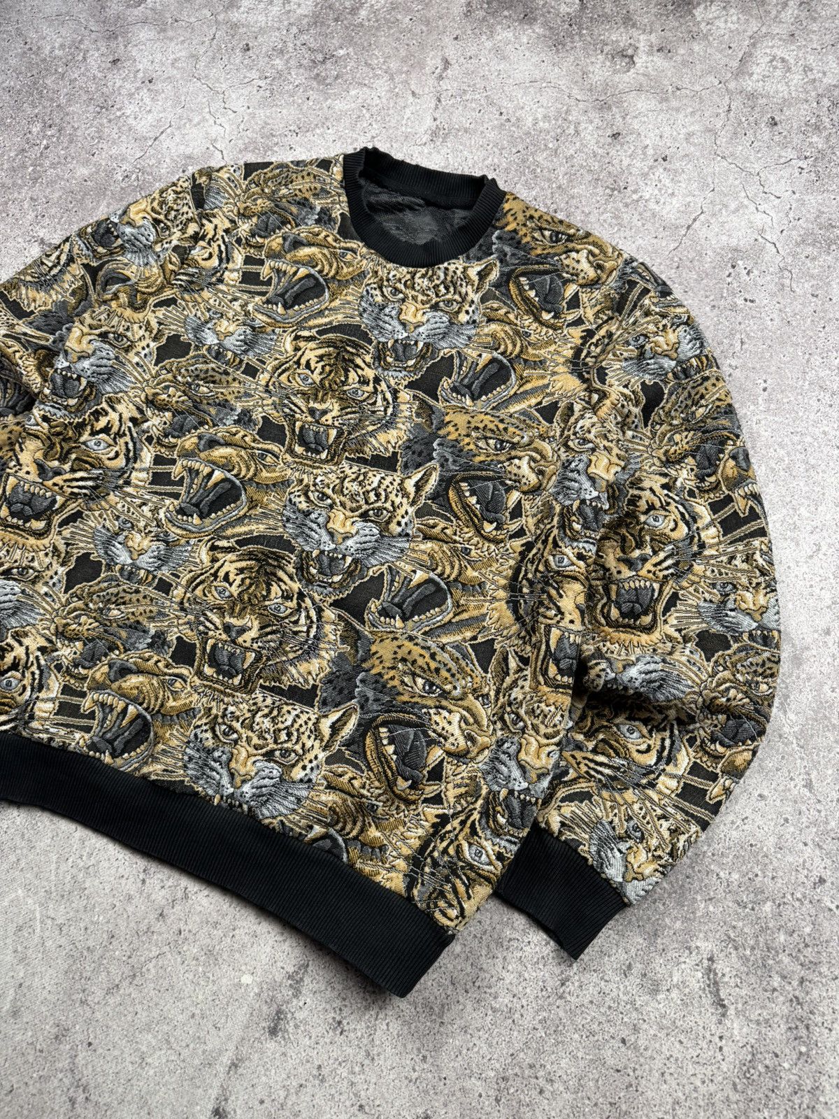 Hysteric Glamour Vintage Japanesse Tiger OverprintedSweatshirt Sweater Rare Size US M / EU 48-50 / 2 - 3 Thumbnail