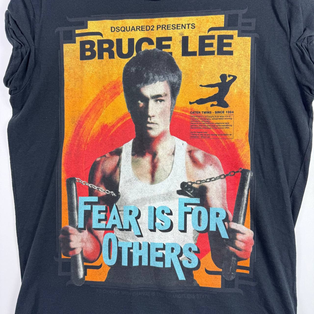 Dsquared2 Dsquared2 Bruce Lee Graphic T-Shirt Mens Size S Size US S / EU 44-46 / 1 - 2 Thumbnail