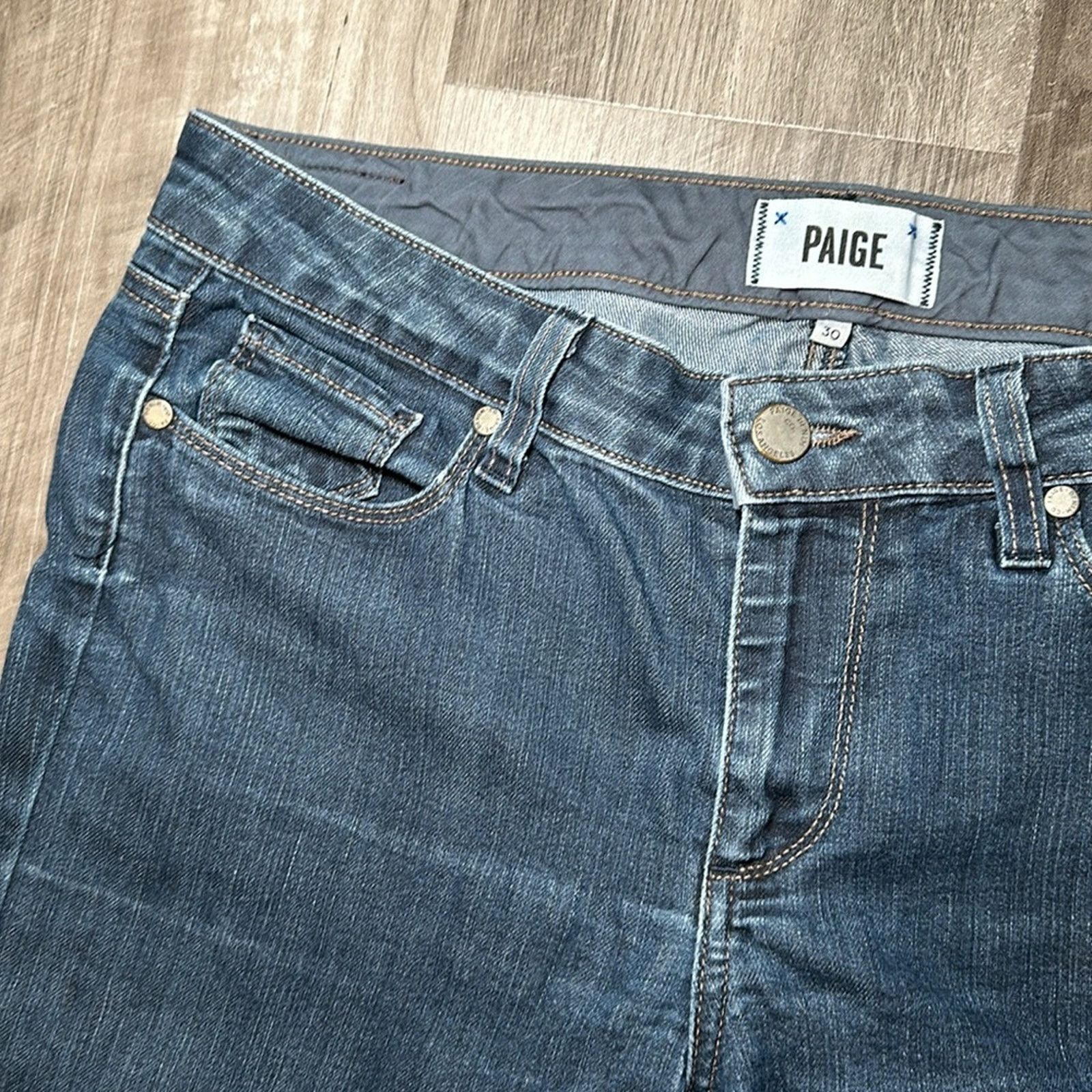 Paige Paige Skyline Skinny Twilight Jeans - 30 Size 30" / US 8 / IT 44 - 5 Thumbnail