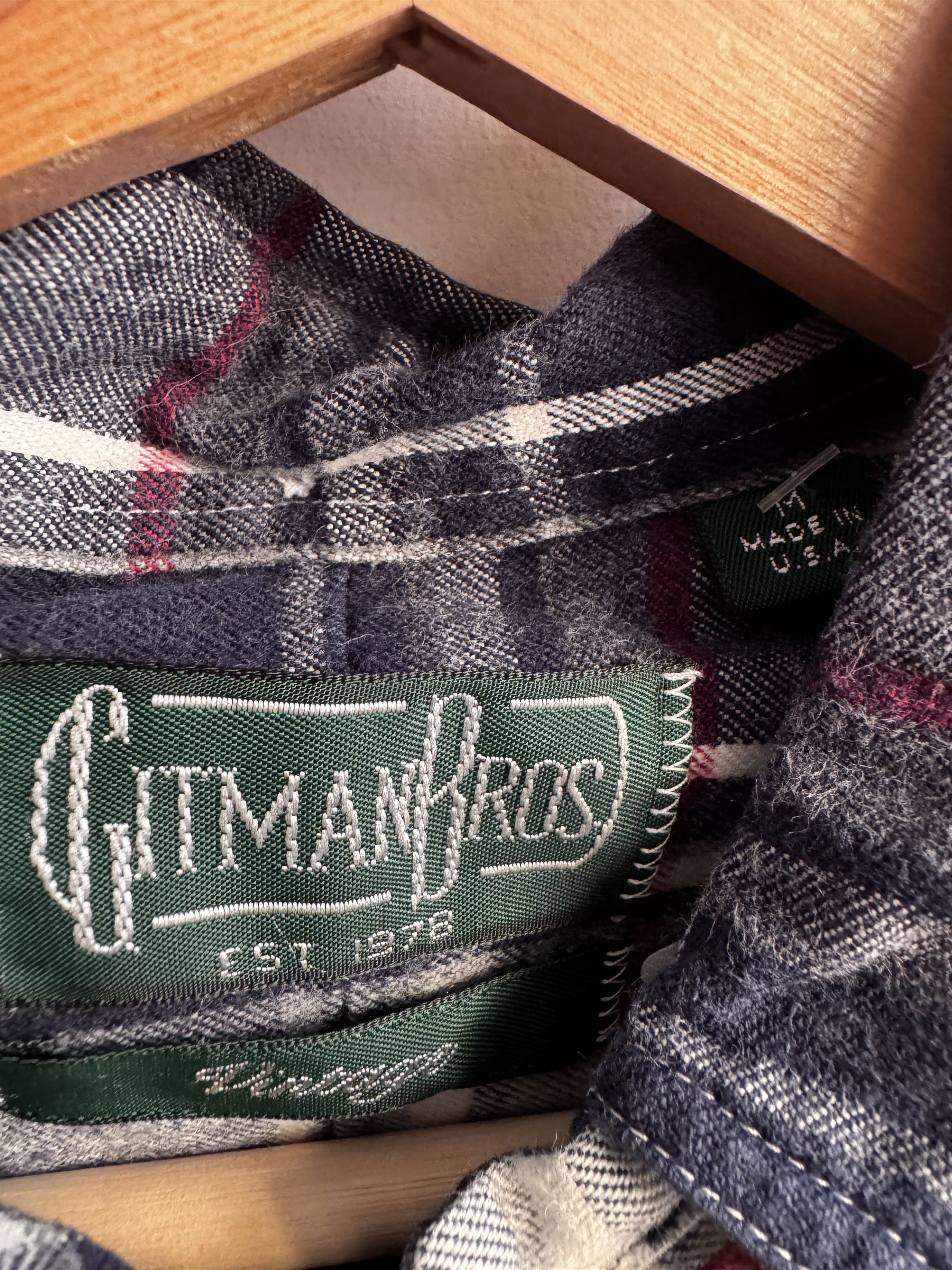 Gitman Bros. Vintage Gitman Bros Vintage Plaid Button Down Shirt Size M Size US M / EU 48-50 / 2 - 3 Thumbnail