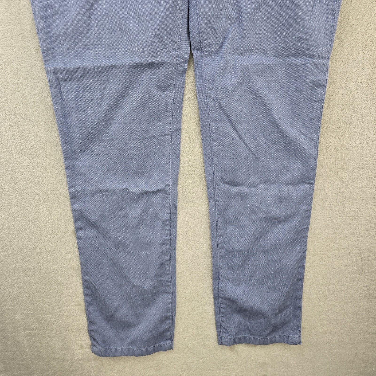 Todd Snyder Todd Snyder Slim Fit Stetch 5 Pocket Linen Pants 34x32 Size US 34 / EU 50 - 7 Thumbnail