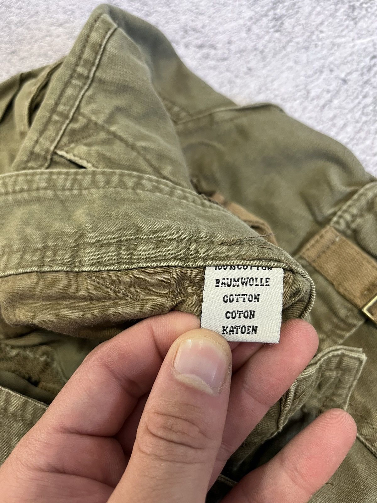 Japanese Brand × Vintage Japanese Brand Multepocket Mens Cargo Pants Military Vintage Size US 32 / EU 48 - 8 Thumbnail
