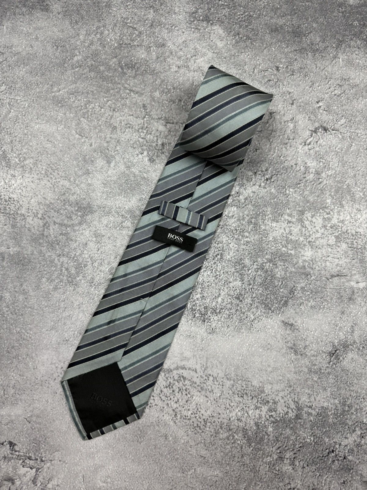 Hugo Boss Hugo Boss Silk Tie Old Money Striped Made In Italy Luxury Size ONE SIZE - 3 Thumbnail