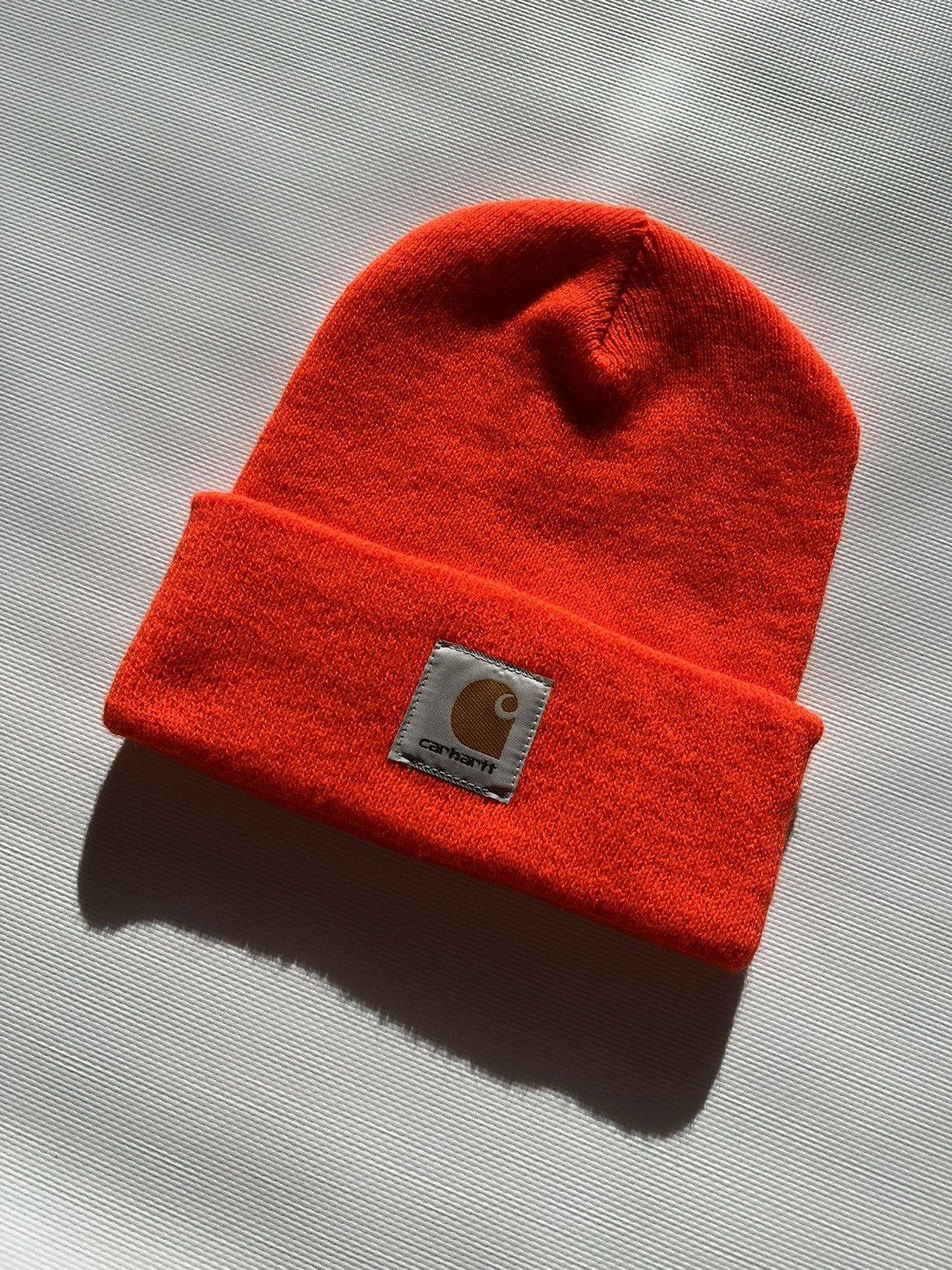 Carhartt Carhartt Bright Orange Acrylic Watch Hat Size ONE SIZE - 1 Thumbnail