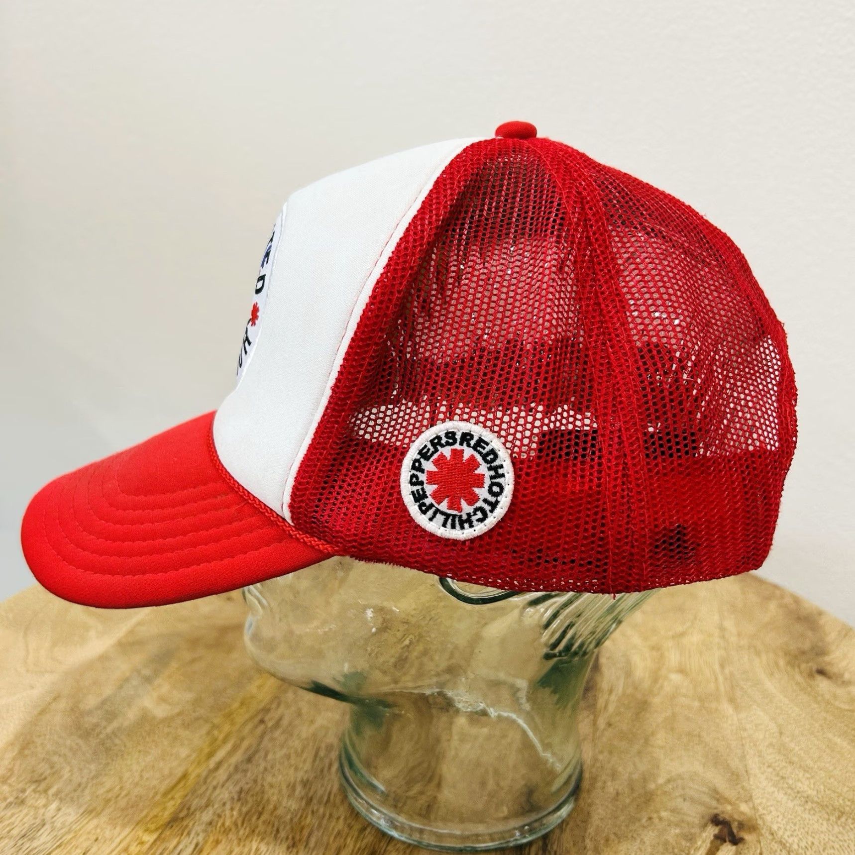 Red Hot Chili Peppers Official Tour Merch \'Unlimited Love Tour\' Trucker Hat Red Hot Chili Peppers Unlimited Love Tour Trucker Hat OS  main image 2