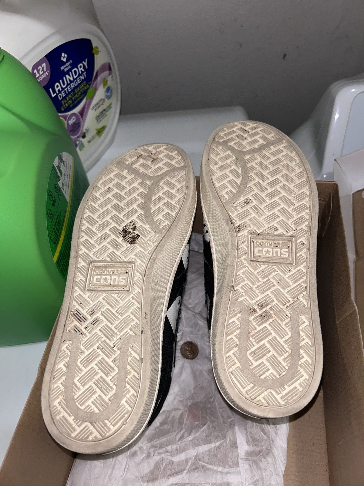 CDG by Comme des Garcons × Comme des Garcons × Comme des Garcons PLAY CDG Converse CDG Play Converse Size US 7 / EU 40 - 6 Thumbnail